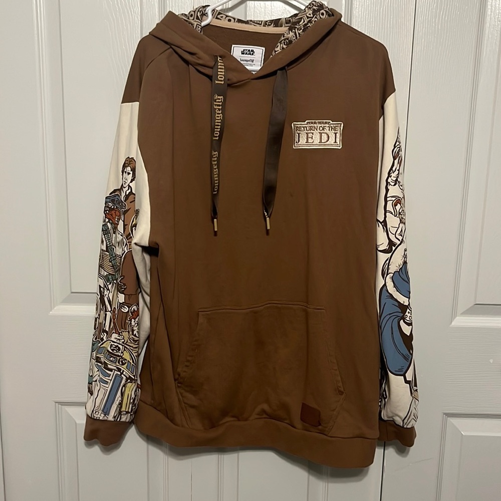Loungefly Star Wars 40th anniversary of Return of the Jedi hoodie size large